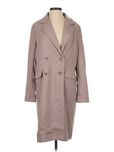 Pre-owned Free People Trenchcoat In Pink