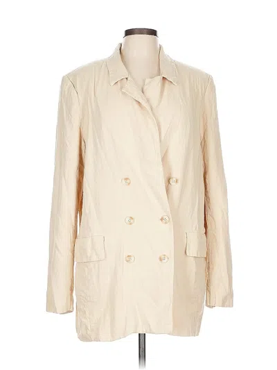 Pre-owned Free People Trenchcoat In White