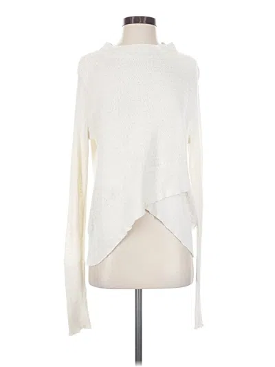Pre-owned Free People Turtleneck Sweater In Ivory