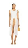 Free People Twice As Nice Maxi Top In White