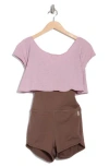 Free People Twist & Shout Romper In Brown