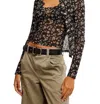 Free People Twosie For One Top Set In Black