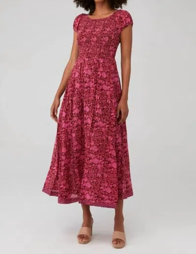 Free People Ultraviolet Dress In Raspberry Combo In Pink