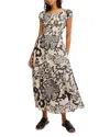 Free People Ultraviolet Maxi Dress In Bright White