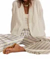 Free People Valley Double Cloth Shirt In Clean Ivory In Neutral