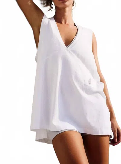 Free People Velocity Tank Top In White