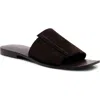 Free People Verona Slide Sandal In Brown