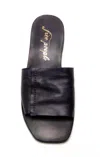 FREE PEOPLE VERONA SLIDE SANDAL IN BLACK