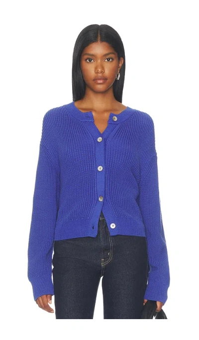 Free People Vienna Cardigan In Blue