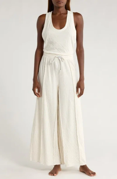Free People Wait A Minute Jumpsuit In White