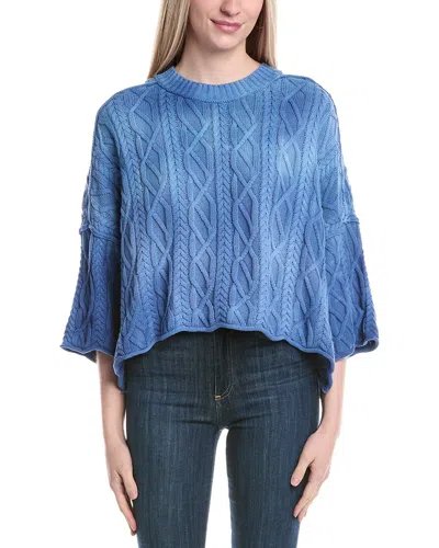 Free People Washed Ashore Sweater In Blue