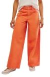 Free People Waterfalls Baggy Wide Leg Denim Jeans In Oklahoma Sun