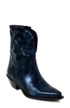 Free People Way Out West Cowboy Boot In Bright Navy