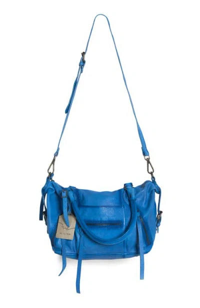 Free People We The Free Baby Emerson Leather Tote In Blue