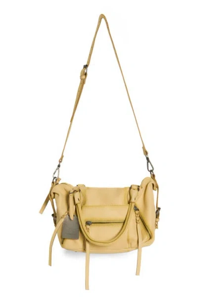 Free People We The Free Baby Emerson Leather Tote In Yellow