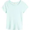 Free People We The Free Be My Baby Cotton T-shirt In Oceana