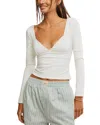 Free People We The Free Day To Day Striped Boxers In Multi