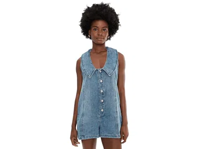 Free People We The Free Dover Playsuit In Blue