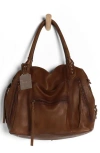 Free People Emerson Lambskin Leather Tote