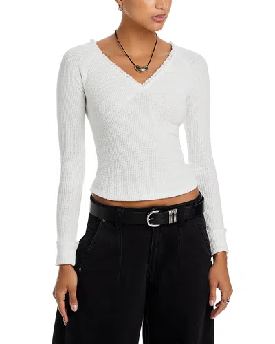 Free People We The Free Emma Thermal In White