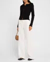 Free People Long-sleeved Sweater In Black