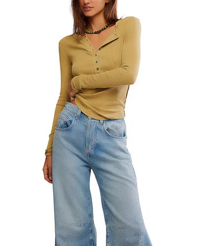 FREE PEOPLE WE THE FREE JAMIE HENLEY TOP