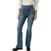 Free People We The Free Jayde Flare Jeans In Mermaid Blue