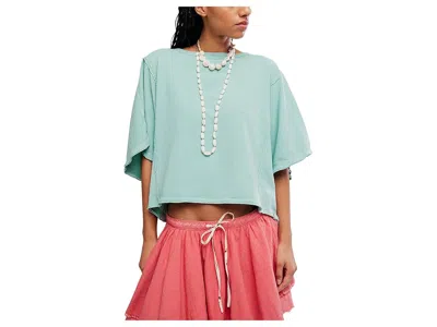 Free People Next Level Batwing Oversize T-shirt In Blue