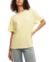 Free People Nina Crewneck Cotton T-shirt