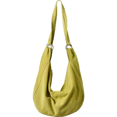 Free People We The Free Roma Suede Tote Bag In Green