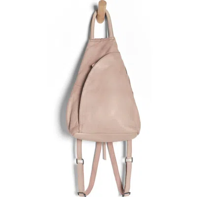 Free People We The Free Soho Convertible Leather Backpack In Fog