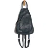 Free People We The Free Soho Convertible Leather Backpack In Stormy Sea