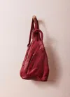 Free People We The Free Soho Convertible Leather Backpack In Pink
