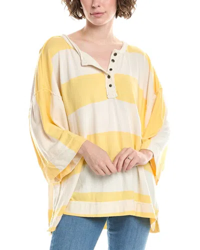 Free People We The Free Wonderful T-shirt In Yellow