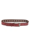 Free People We The Free Wtf Jona Leather Belt In Red