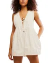 Free People Webster Denim Romper