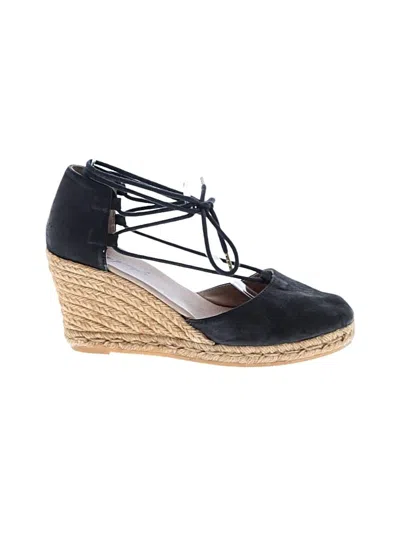 Pre-owned Free People Wedges In Black