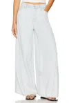 Free People Westward Demi Jeans In Fade Into You In White