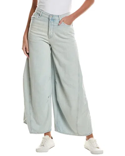 Free People Westward Demi Sky Jean In Gray