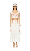 Free People Wild At Heart Set In Thriving Coral Combo
