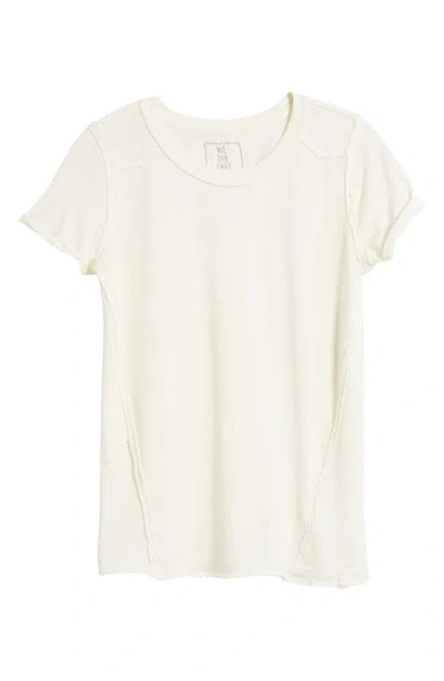 Free People Wild Cotton T-shirt In Ivory