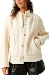 FREE PEOPLE WILLOW BOMBER JACKET