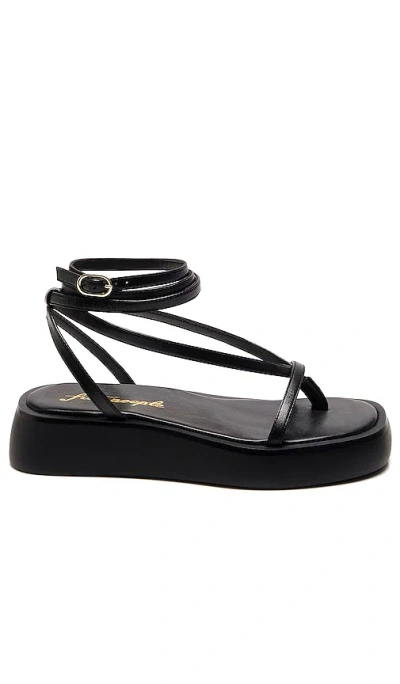 Free People Winnie Wrap Platform Sandal In Black