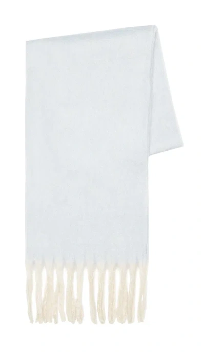 Free People Winter Chill ブランケットスカーフ In Blue