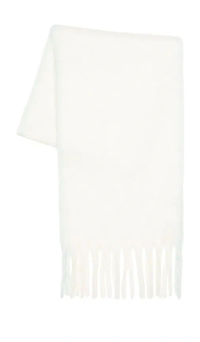Free People Winter Chill Blanket Scarf In Ivory