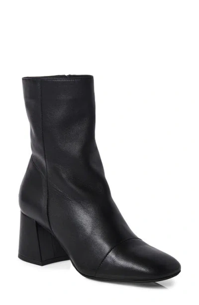 Free People Wisteria Cap Toe Bootie In Black
