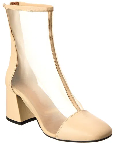 Free People Wisteria Mesh & Leather Boot In Sand
