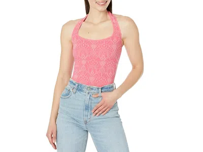 Free People With Love Bodysuit In Pink