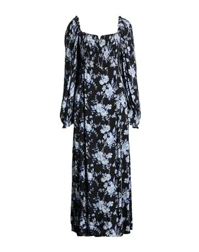 Free People Woman Maxi Dress Black Size L Viscose, Modal