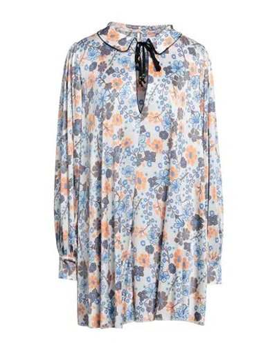 Free People Woman Short Dress White Size M Polyester